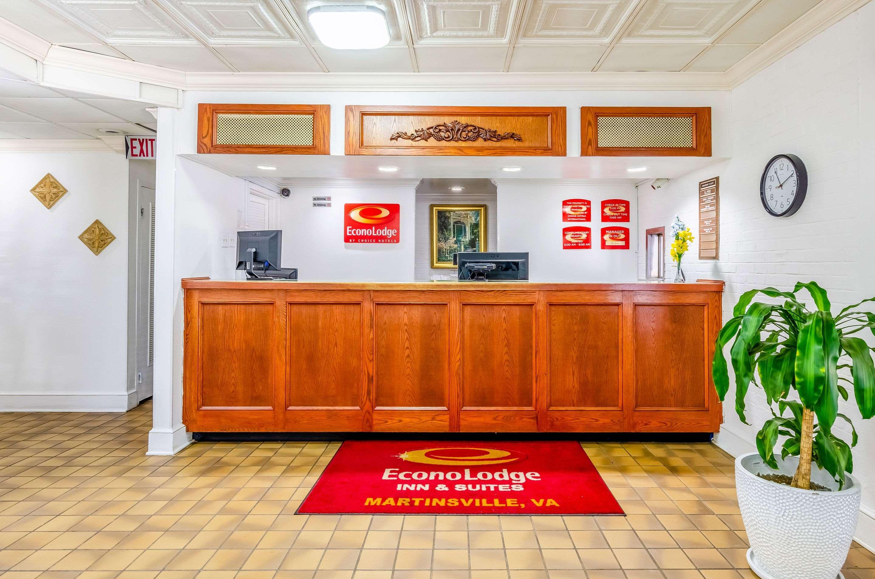 Econo Lodge Мартинсвилл Экстерьер фото